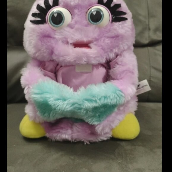 Vintage 1999 Wuv Luv Purple Plush Interactive Talking With Baby Trend Masters - Picture 6 of 11